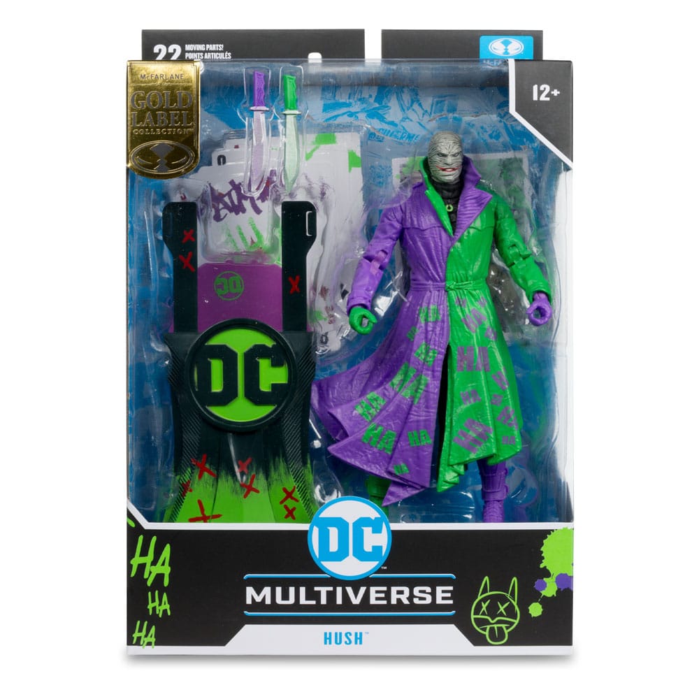 DC Multiverse Action Figure Hush (Batman: Hush) Jokerized (Gold Label) 18 cm - Damaged packaging