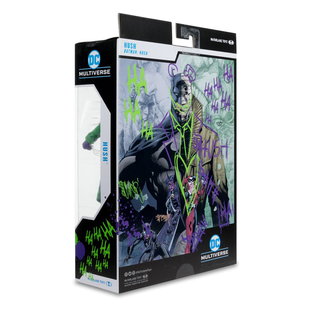 DC Multiverse Action Figure Hush (Batman: Hush) Jokerized (Gold Label) 18 cm - Damaged packaging