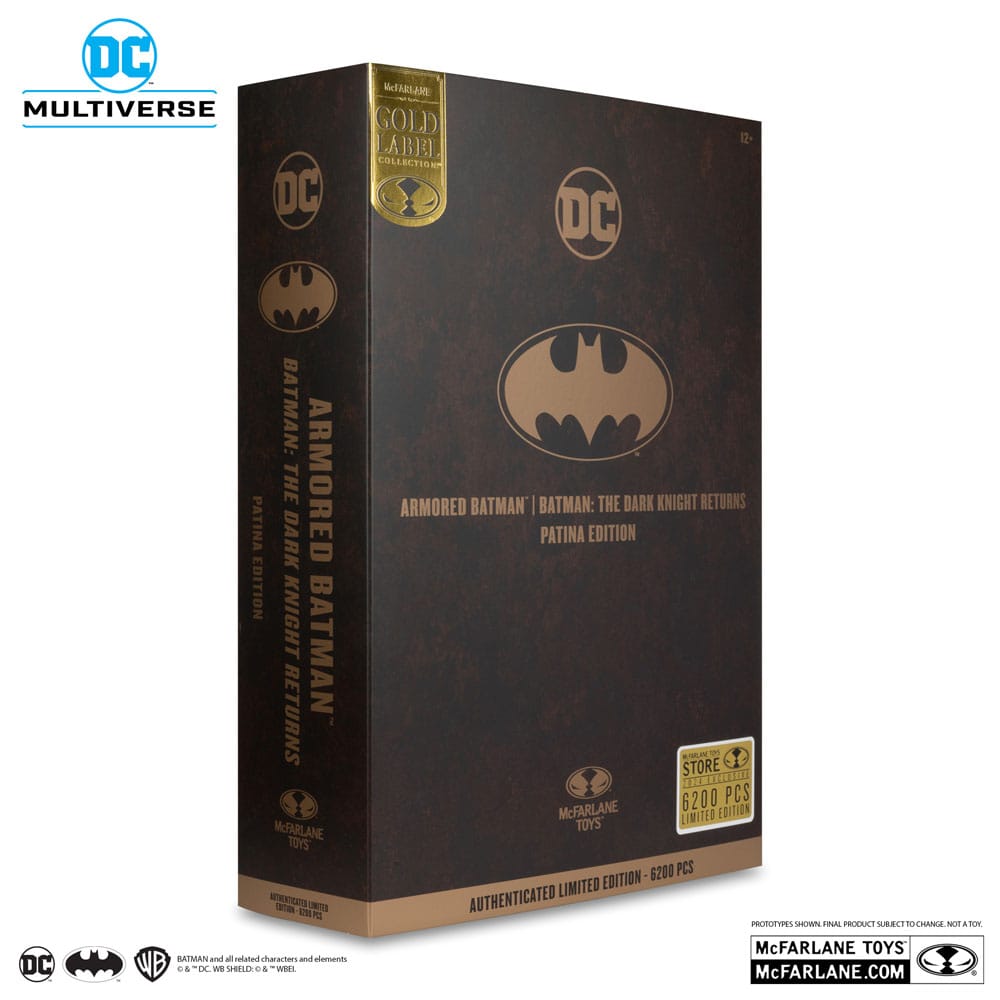 DC Multiverse Action Figure Armored Batman (Batman: The Dark Knight Returns) Patina Edition (Gold Label) 18 cm