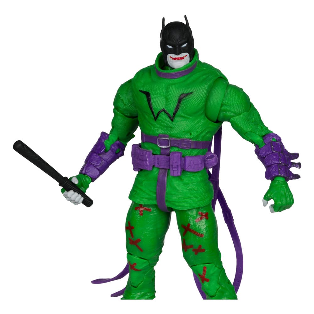 DC Multiverse Action Figure Batman (Batman: Last Knight on Earth) Jokerized (Gold Label) 18 cm