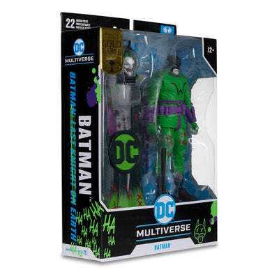 DC Multiverse Action Figure Batman (Batman: Last Knight on Earth) Jokerized (Gold Label) 18 cm - Damaged packaging