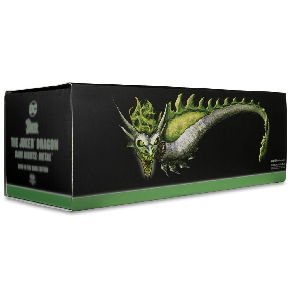 Dark Nights: Metal DC Multiverse Action Figure The Joker Dragon Glow in the Dark Edition (Gold Label) 25 cm