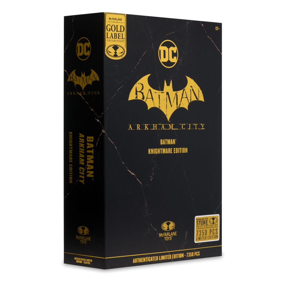 DC Multiverse Action Figure Batman (Arkham City) Knightmare Edition (Gold Label) 19 cm