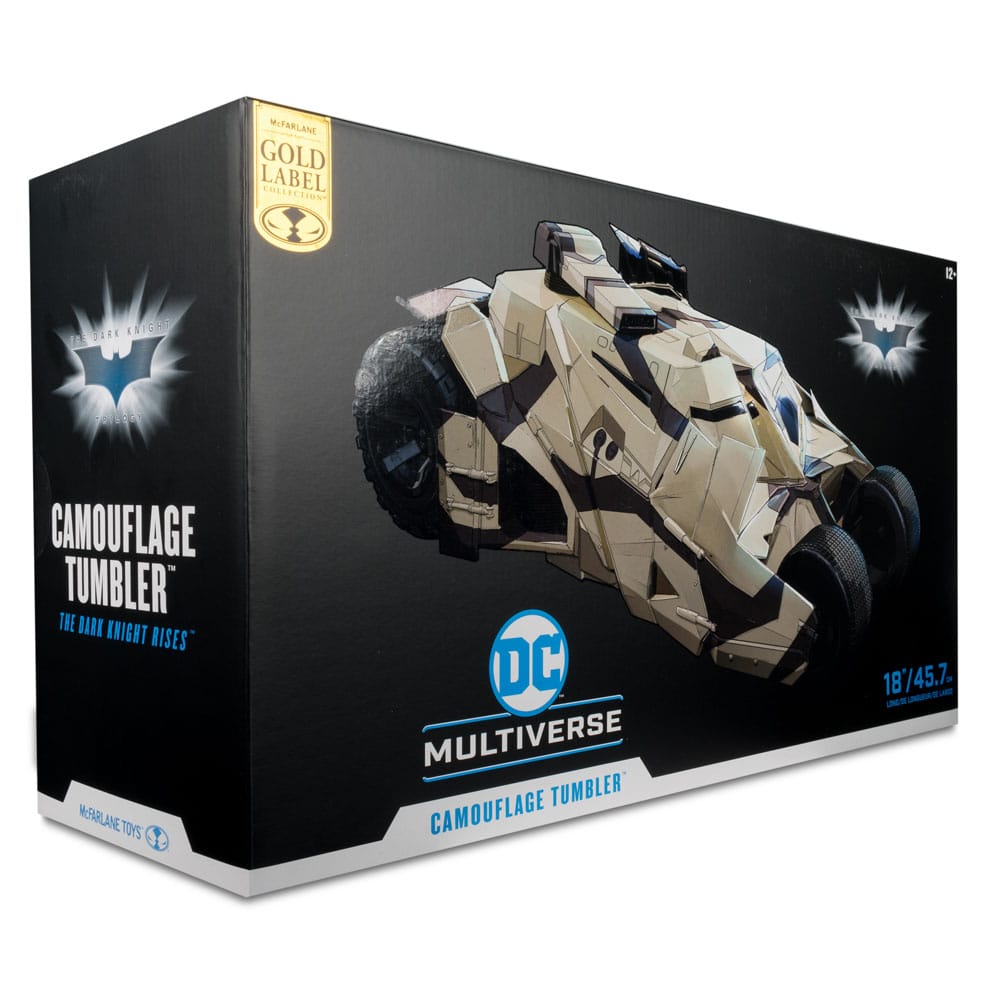 DC Multiverse Tumbler Camouflage (The Dark Knight Rises) (Gold Label) 45 cm