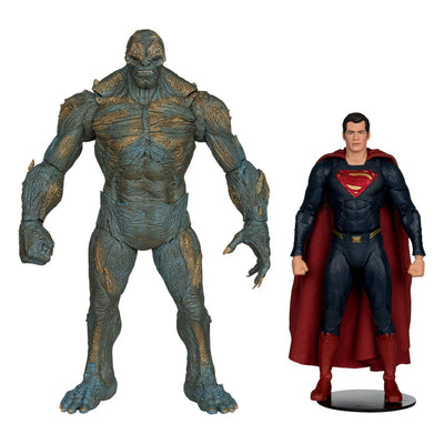 Batman v Superman: Dawn of Justice DC Multiverse Mega Action Figure 2-Pack Doomsday & Superman