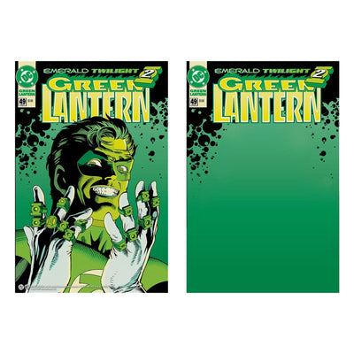 DC Multiverse McFarlane Cover Recreations Action Figure Green Lantern (Emerald Twilight) (Gold Label) 18 cm