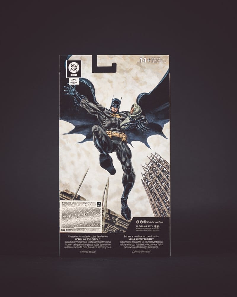 DC Direct McFarlane Toys Digital Action Figure Batman (No Man's Land) (Platinum Edition) 18 cm