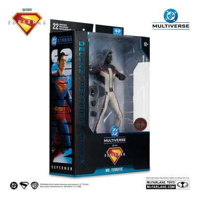 Superman (2025) DC Multiverse Deluxe Theatrical Edition Action Figure Mr. Terrific (Red Platinum Edition) 18 cm