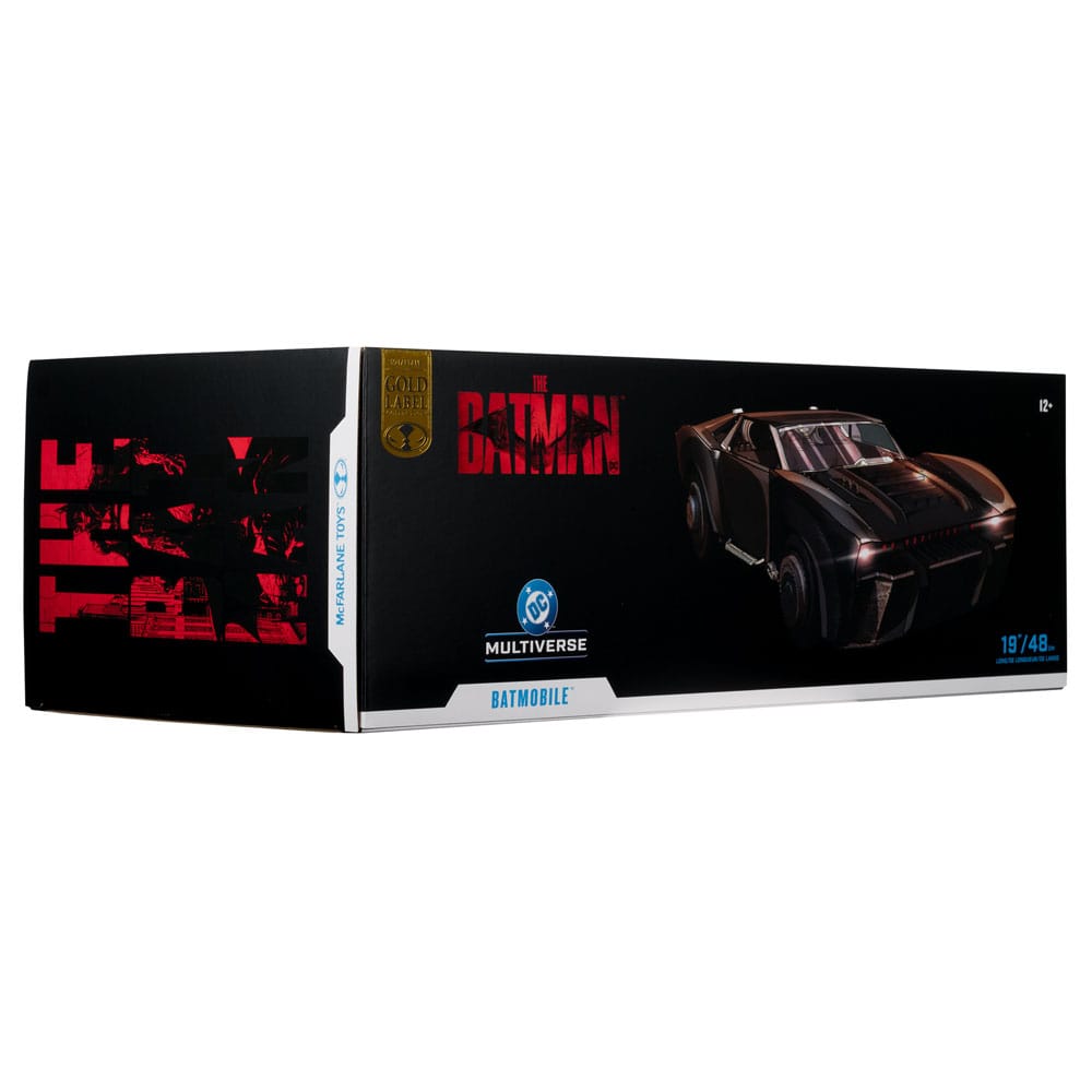 The Batman (2022) DC Multiverse Vehicle Batmobil (Gold Label) 48 cm - Damaged packaging