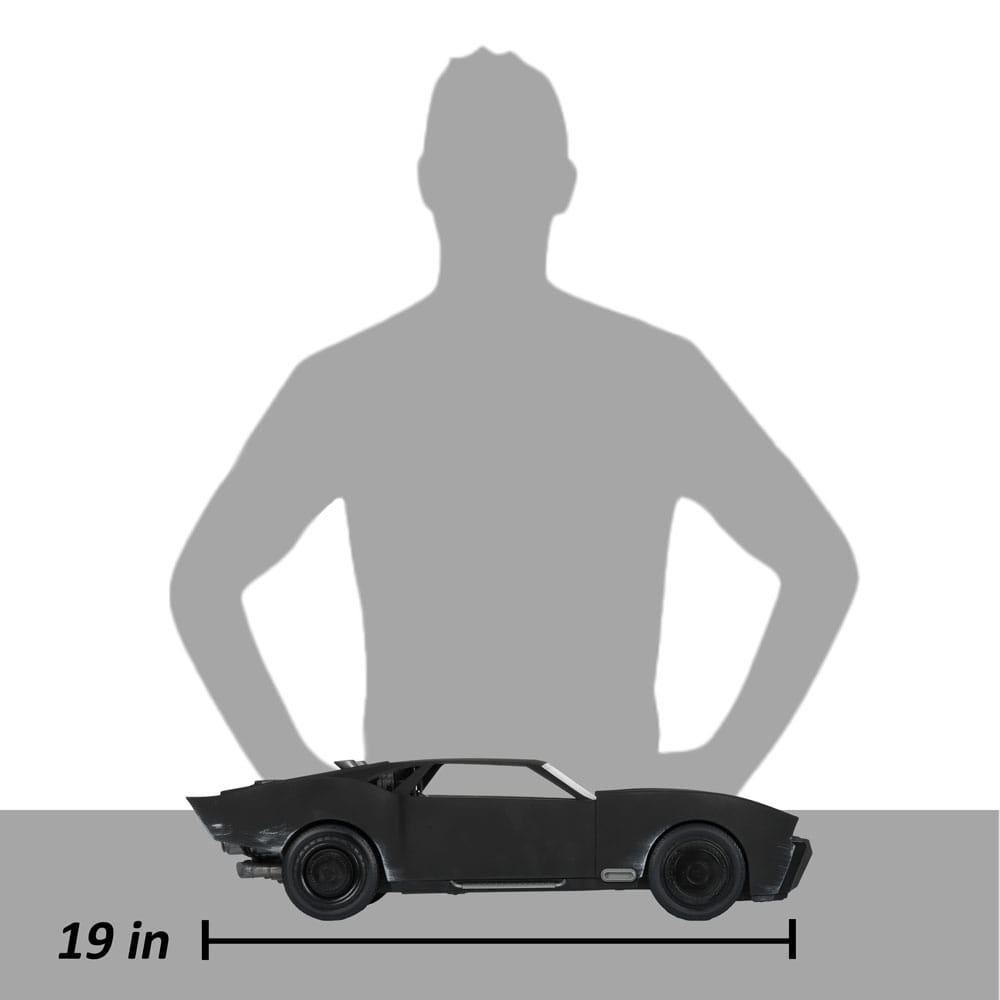 The Batman (2022) DC Multiverse Vehicle Batmobil (Gold Label) 48 cm - Damaged packaging