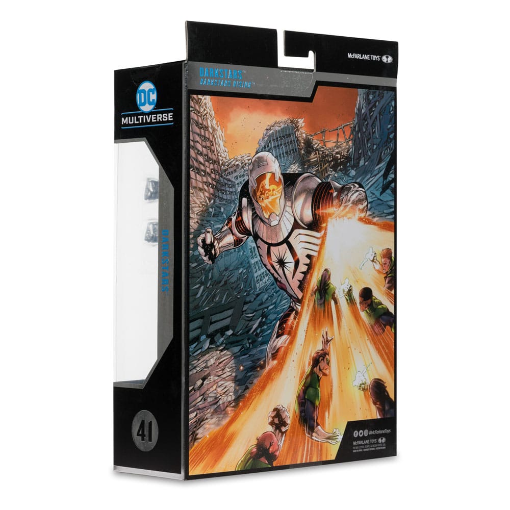 DC Multiverse McFarlane Collector Edition Action Figure #41 Darkstars (Darkstars Rising) 18 cm - Damaged packaging