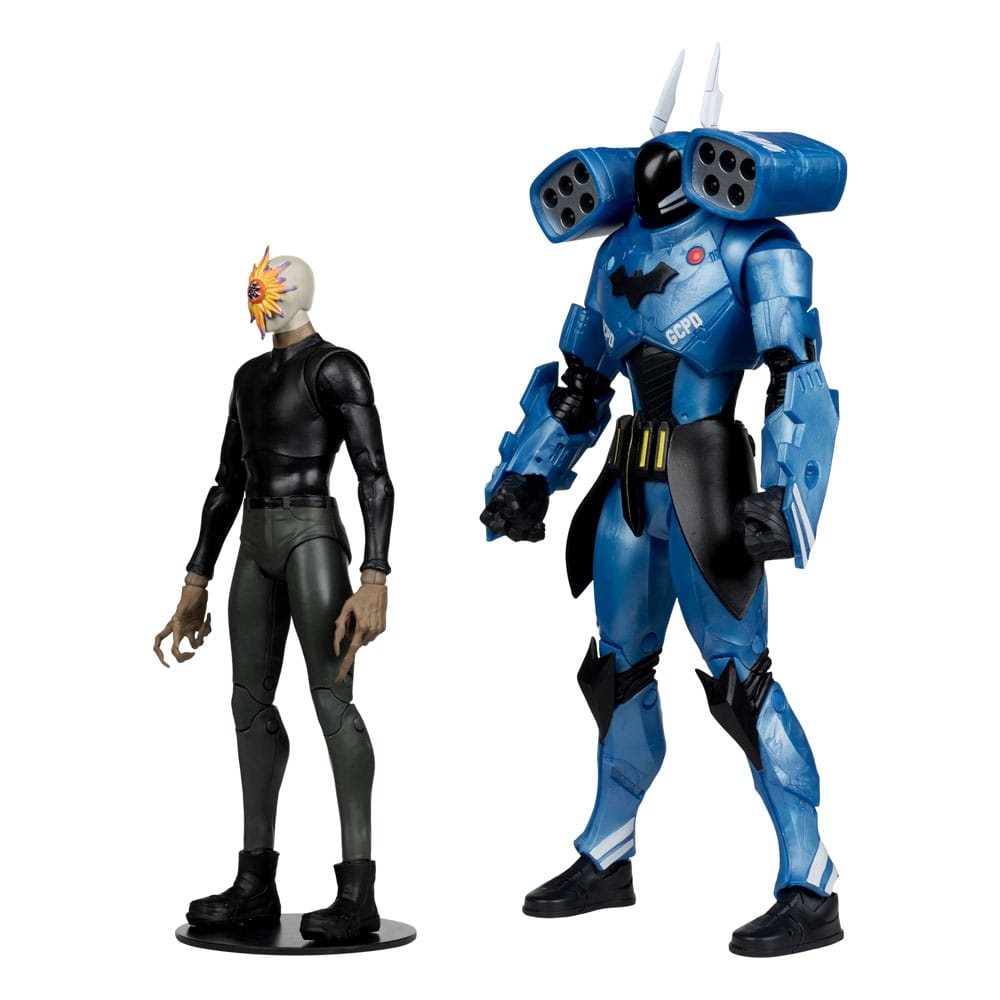DC Multiverse Action Figure 2-Pack Rookie & Mr. Bloom (Batman: Endgame) (Gold Label) (SDCC) 18 cm - Damaged packaging