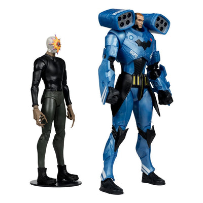 DC Multiverse Action Figure 2-Pack Rookie & Mr. Bloom (Batman: Endgame) (Gold Label) (SDCC) 18 cm - Damaged packaging