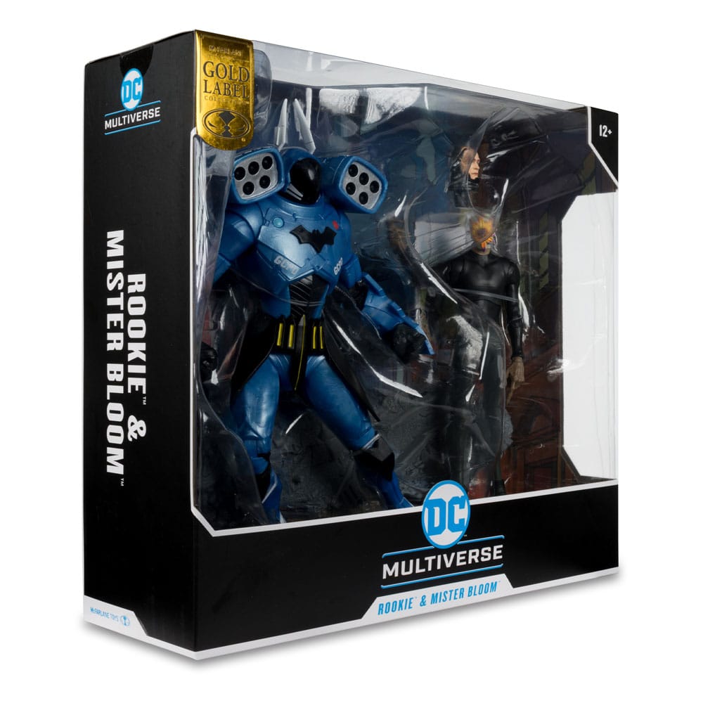 DC Multiverse Action Figure 2-Pack Rookie & Mr. Bloom (Batman: Endgame) (Gold Label) (SDCC) 18 cm - Damaged packaging