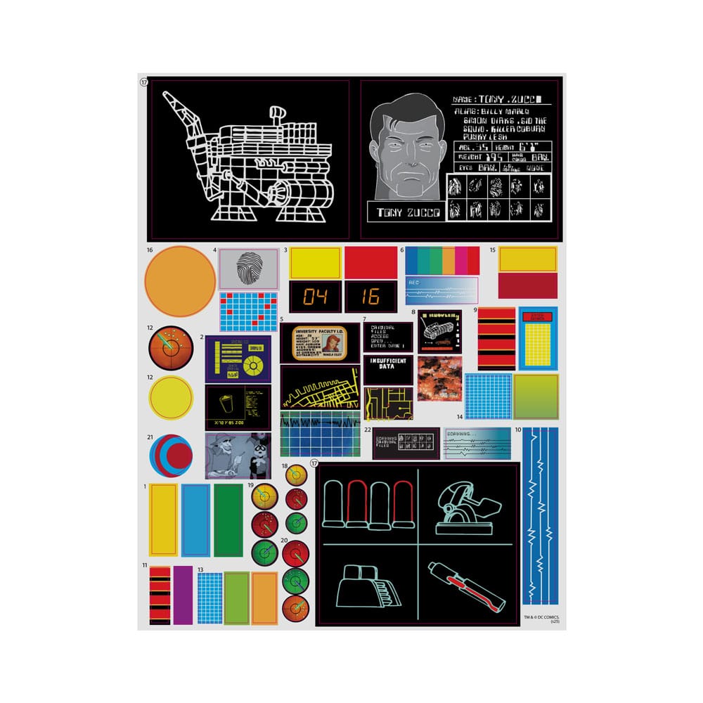 Batman: The Animated Series DC Direct Playset The Batcave