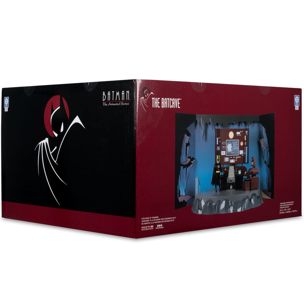 Batman: The Animated Series DC Direct Playset The Batcave
