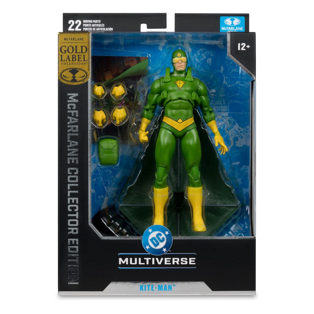 Batman Rogues DC Multiverse McFarlane Collector Edition Action Figure #43 Kite Man (Gold Label) 21 cm