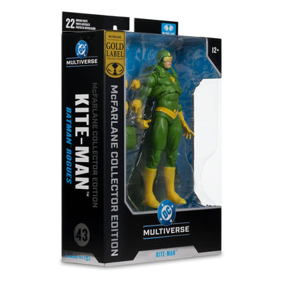 Batman Rogues DC Multiverse McFarlane Collector Edition Action Figure #43 Kite Man (Gold Label) 21 cm