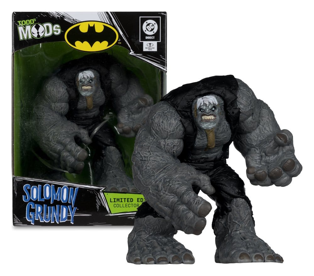 DC Direct Collector Vinyl Statue Solomon Grundy (Limited Edition Todd's Mods) 11 cm  - Damaged packaging