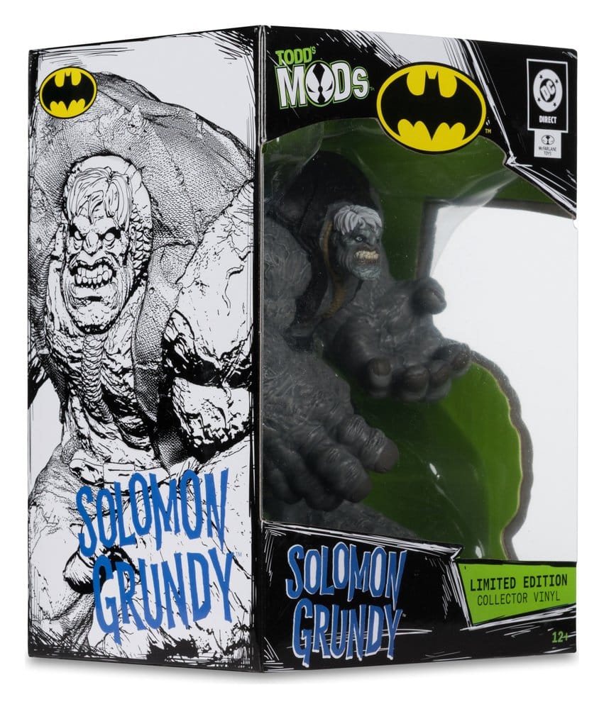 DC Direct Collector Vinyl Statue Solomon Grundy (Limited Edition Todd's Mods) 11 cm  - Damaged packaging