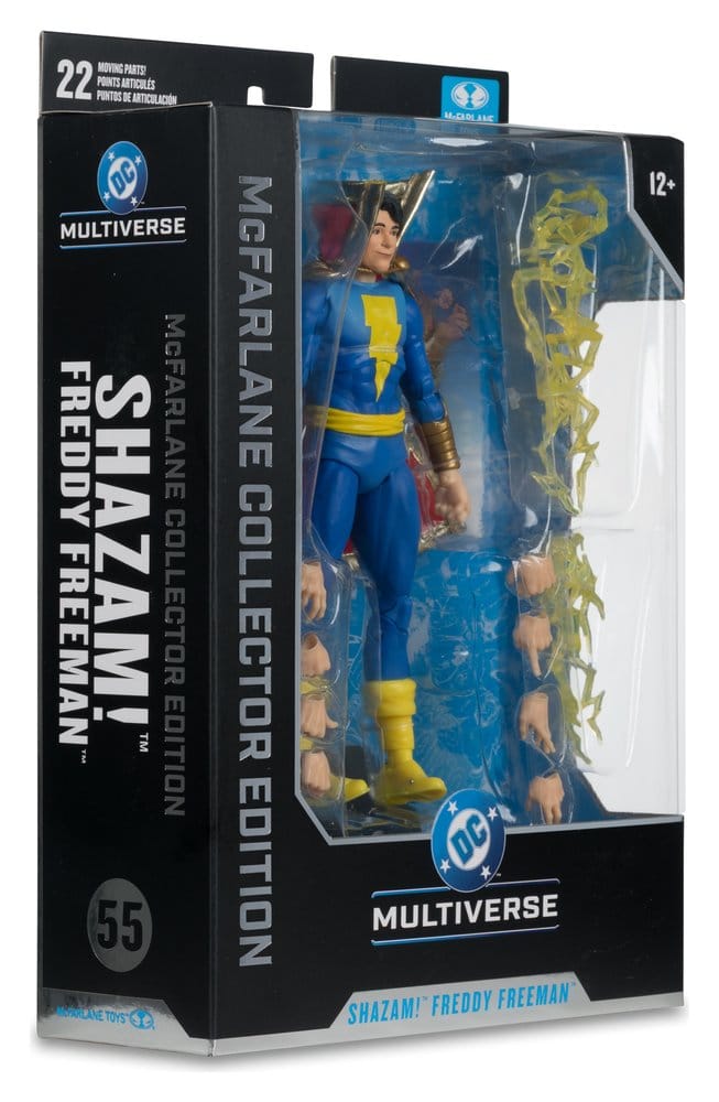 DC Multiverse Collector Edition Action Figure Shazam! Freddy Freeman (Captain Marvel Jr.) (Collector Edition #55) 18 cm