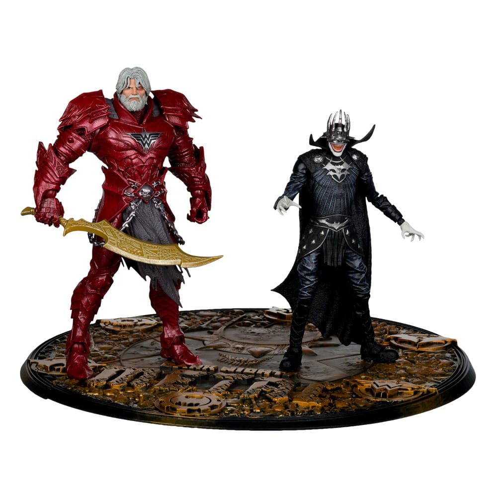 DC Multiverse McFarlane Collector Edition Action Figure 2-Pack #04 Batman who laughs (Knight Armor) & Merciless (Dark Multiverse)  18 cm