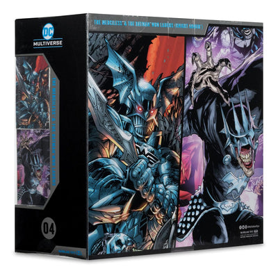 DC Multiverse McFarlane Collector Edition Action Figure 2-Pack #04 Batman who laughs (Knight Armor) & Merciless (Dark Multiverse)  18 cm