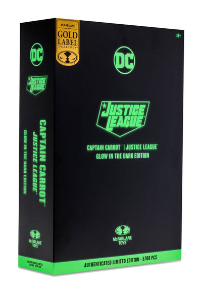 DC Multiverse Action Figure Captain Carrot (Justice League Incarnate) Glow In The Dark Edition (Gold Label) 18 cm