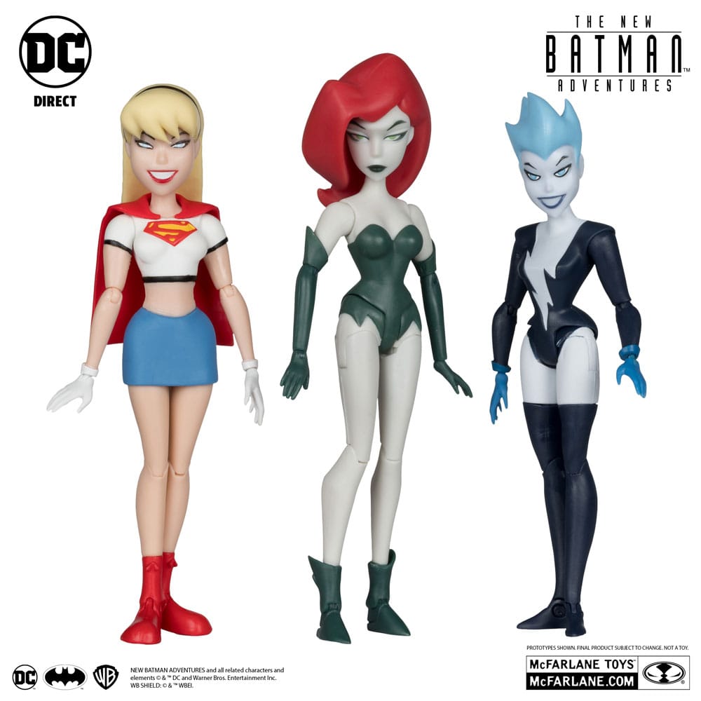 The New Batman Adventures DC Direct Action Figure 3-Pack Girls´ Night Out (Gold Label) 15 cm