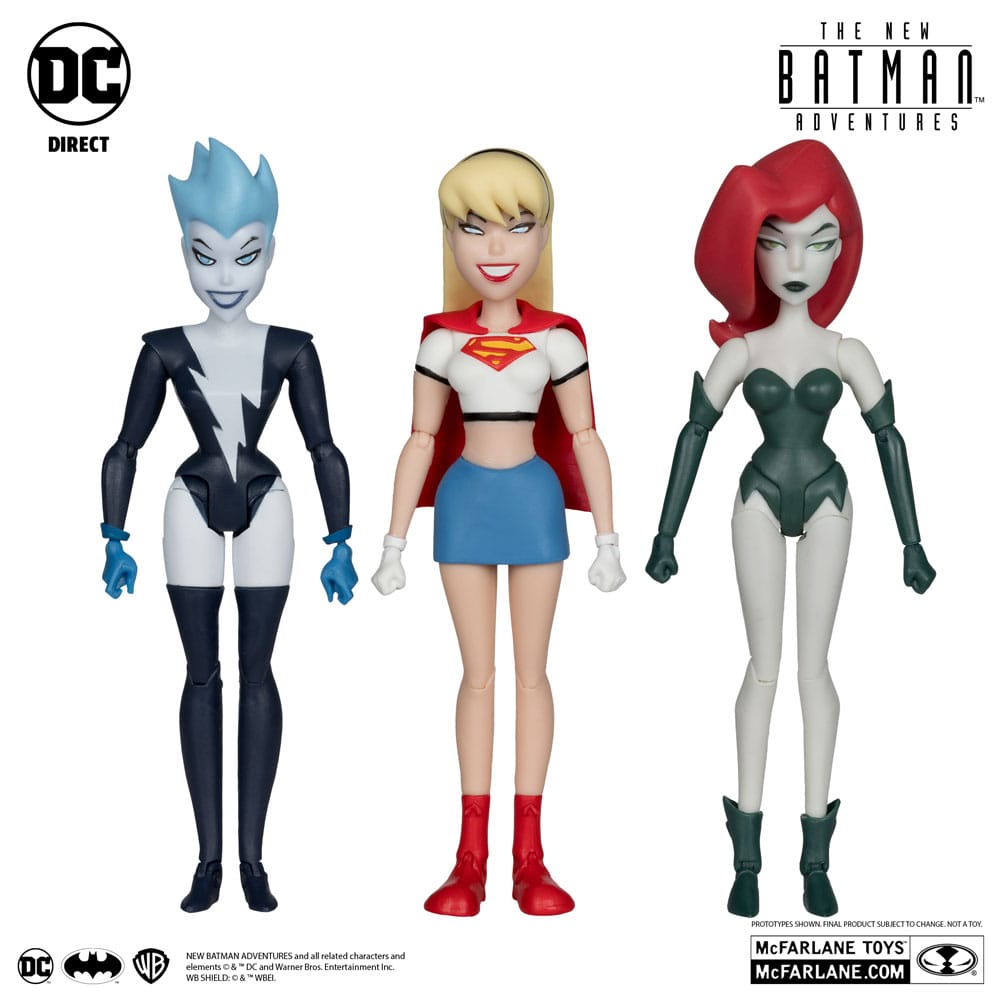 The New Batman Adventures DC Direct Action Figure 3-Pack Girls´ Night Out (Gold Label) 15 cm