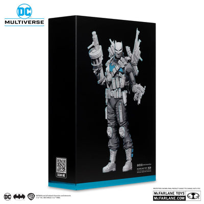 DC Multiverse Action Figure The Grim Knight (Dark Nights Metal) (Black & White Accent Edition) (Gold Label) 18 cm