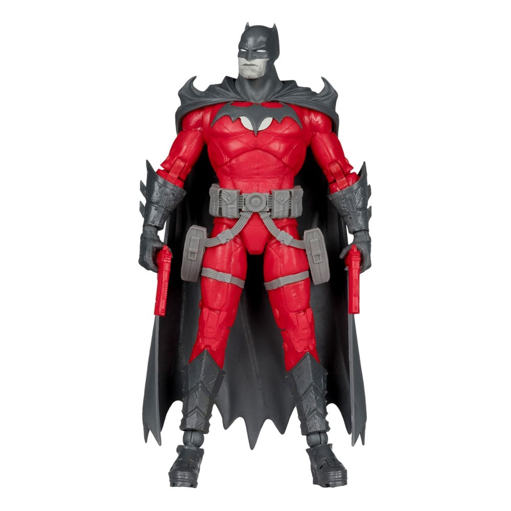 DC Multiverse Action Figure Batman (Flashpoint) (Black &amp; White Accent Edition) (Gold Label) 18 cm