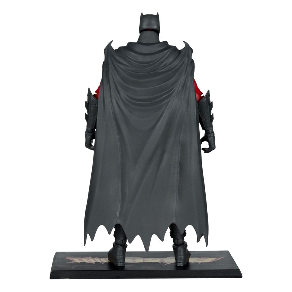 DC Multiverse Action Figure Batman (Flashpoint) (Black &amp; White Accent Edition) (Gold Label) 18 cm