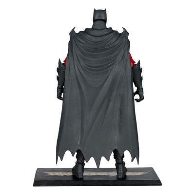 DC Multiverse Action Figure Batman (Flashpoint) (Black &amp; White Accent Edition) (Gold Label) 18 cm