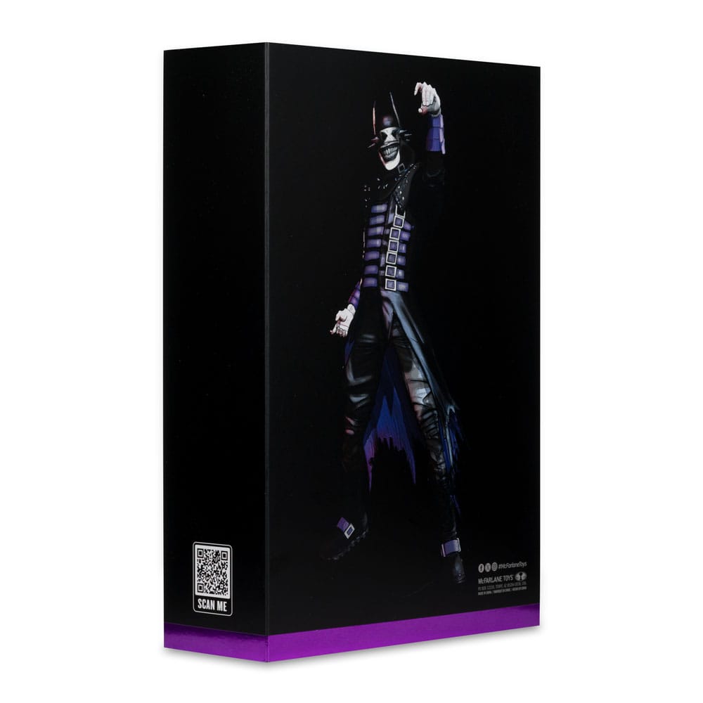 DC Multiverse Action Figure The Batman Who Laughs (B&W with accent) (Gold Label) 18 cm
