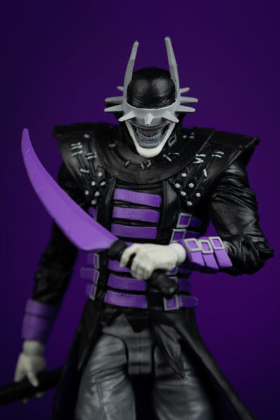 DC Multiverse Action Figure The Batman Who Laughs (B&W with accent) (Gold Label) 18 cm