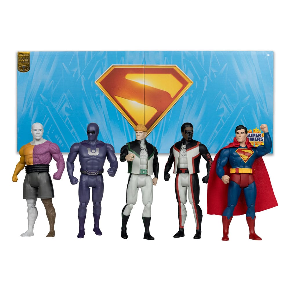 Superman (2025) DC Direct Super Powers Action Figure 5-Pack Gold Label 11 cm