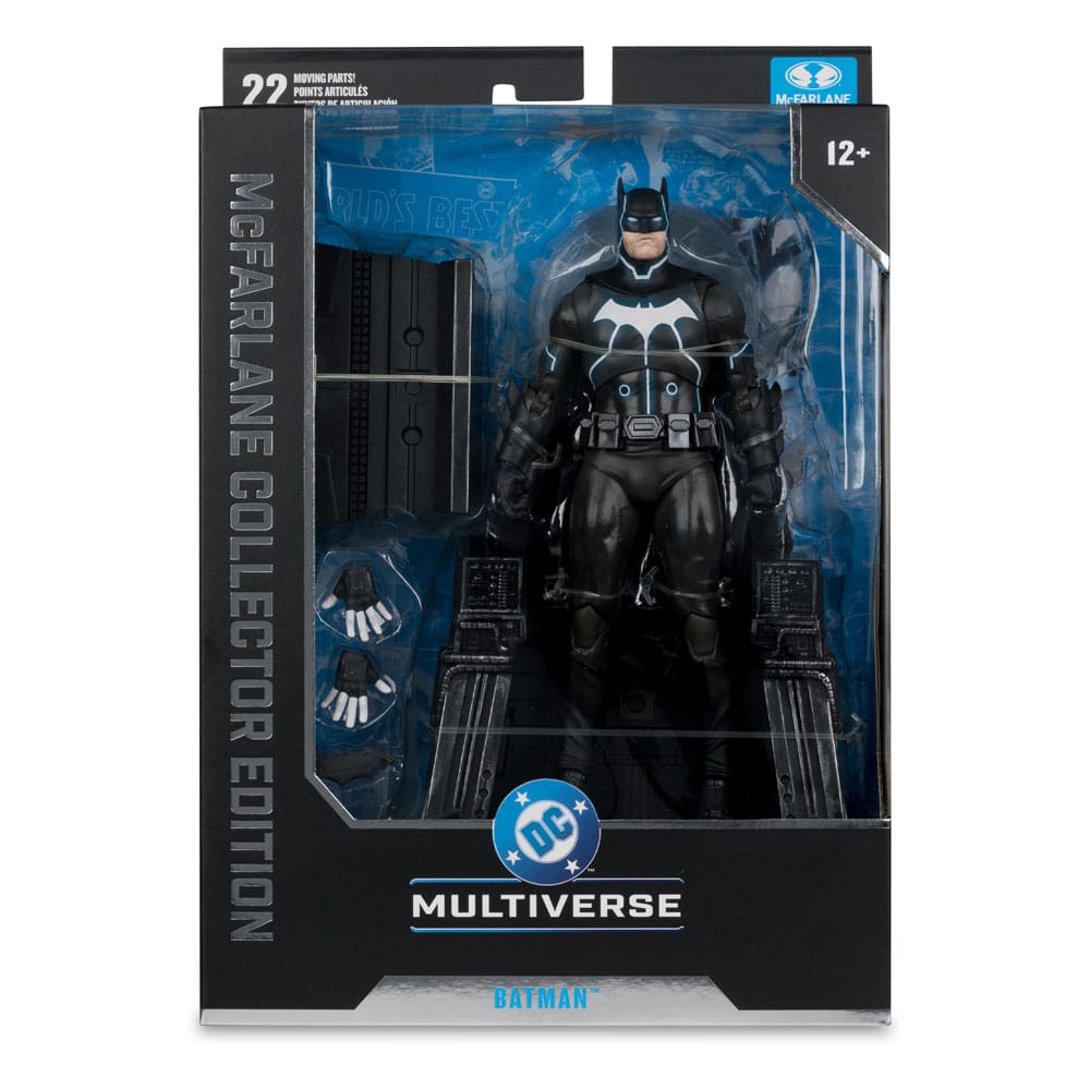 DC Multiverse McFarlane Collector Edition Action Figure #47 Batman & Mobius Chair (Darkseid War) 18 cm - Damaged packaging