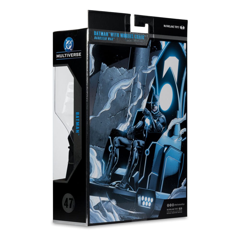 DC Multiverse McFarlane Collector Edition Action Figure #47 Batman & Mobius Chair (Darkseid War) 18 cm - Damaged packaging