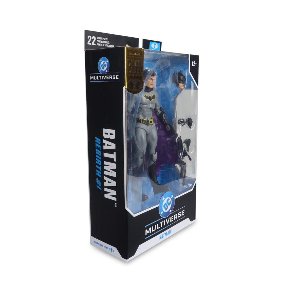 DC Rebirth DC Multiverse Action Figure Batman (Gold Label) 18 cm