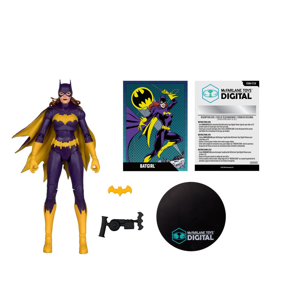 DC Direct McFarlane Toys Digital Action Figure Batgirl (DC Classics) 18 cm