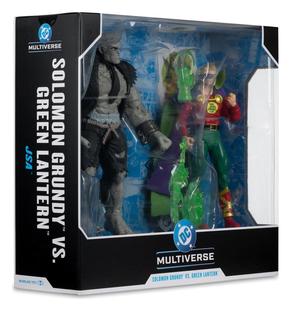 DC Multiverse Action Figures 2-Pack Solomon Grundy vs Green Lantern 18 cm