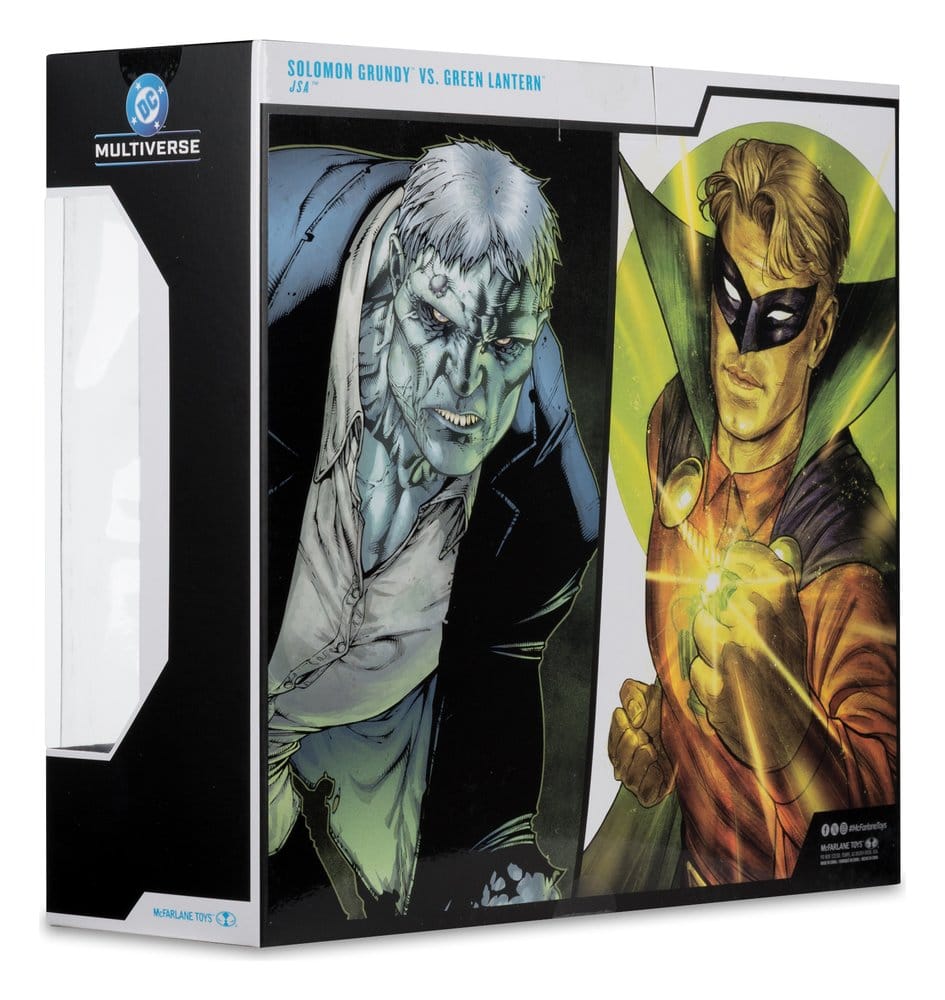 DC Multiverse Action Figures 2-Pack Solomon Grundy vs Green Lantern 18 cm