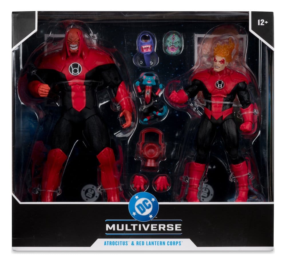 DC Multiverse Action Figures 2-Pack Atrocitus and Red Lantern Corps (Green Lantern) 18 cm