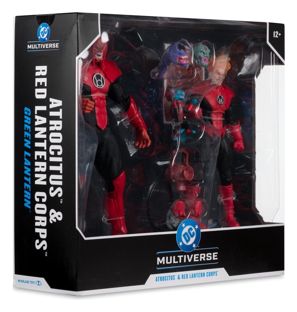 DC Multiverse Action Figures 2-Pack Atrocitus and Red Lantern Corps (Green Lantern) 18 cm