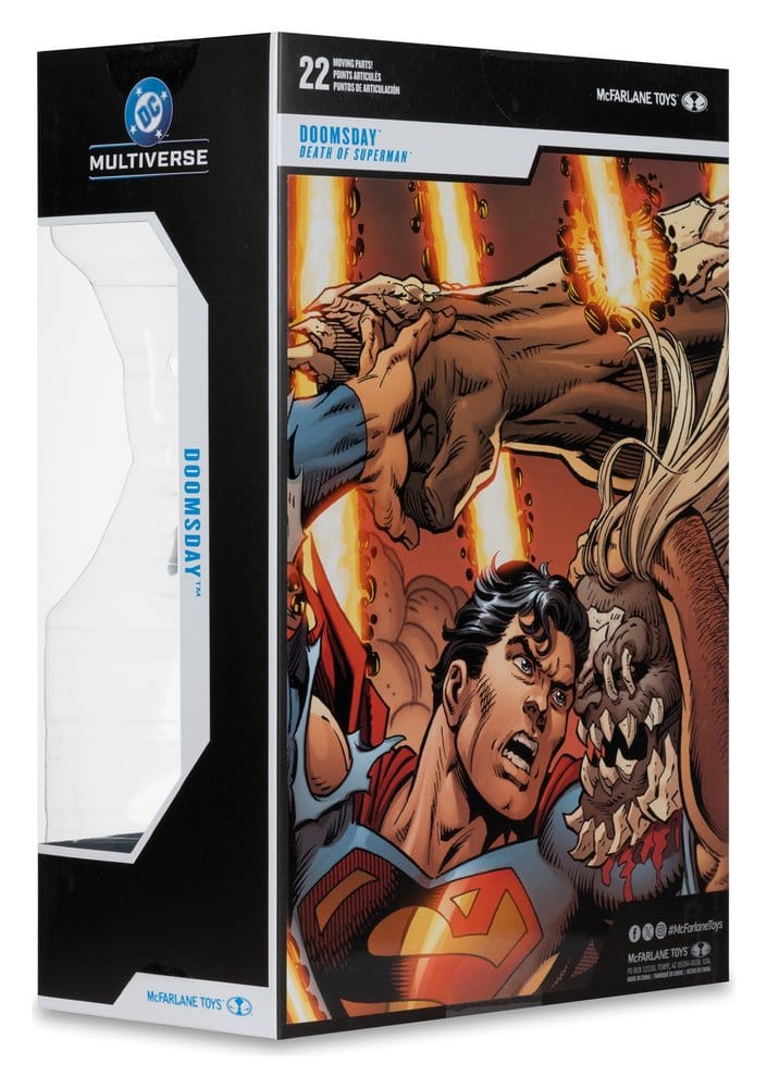 DC Multiverse Mega Action Figure Doomsday (Death of Superman) (Gold Label) 24 cm