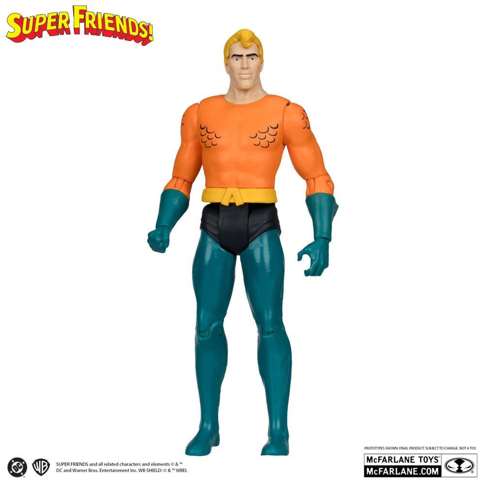 DC Retro Super Friends Action Figure Aquaman 15 cm