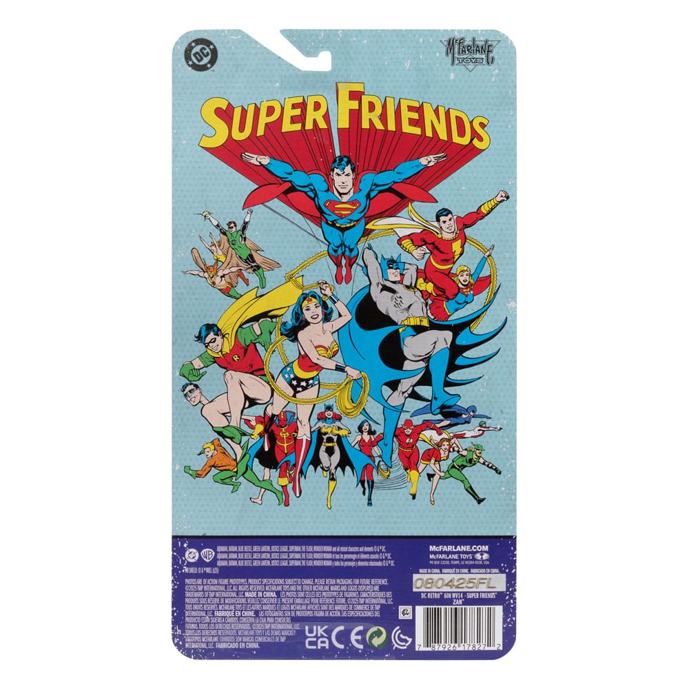 DC Retro Super Friends Action Figure Zan 15 cm