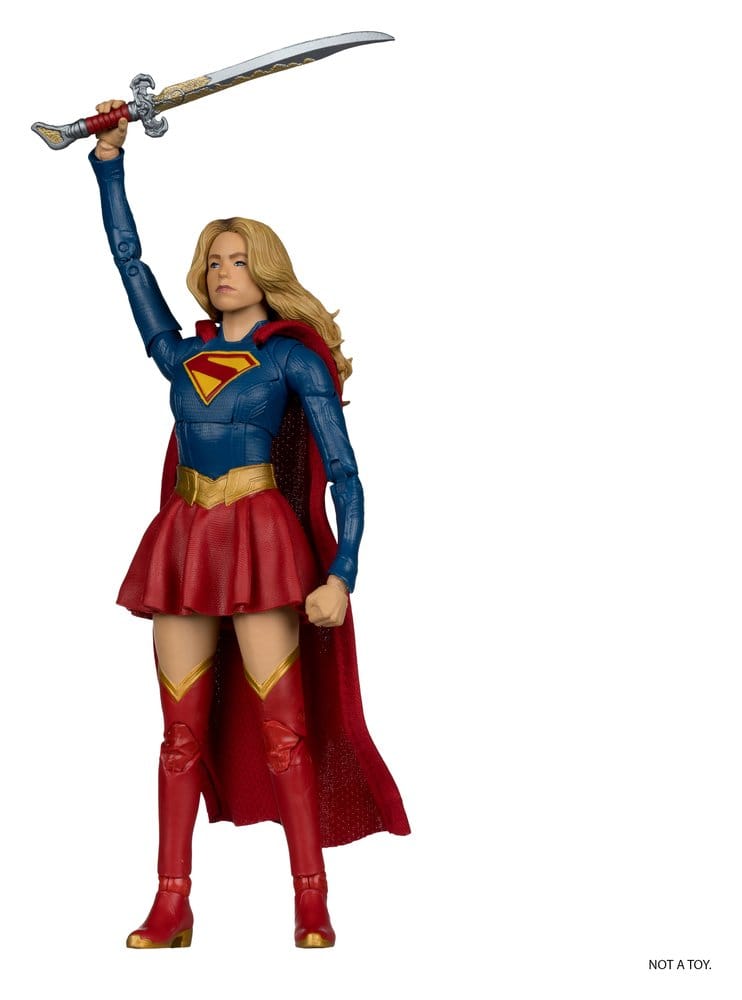 Supergirl (2026) DC Theatrical Deluxe Edition Action Figure Supergirl & Baby Krypto 17 cm - Damaged packaging