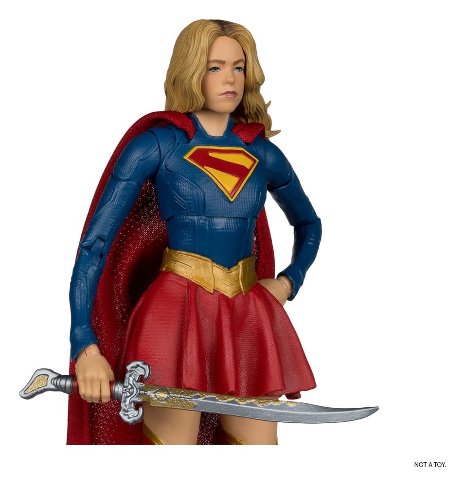 Supergirl (2026) DC Theatrical Deluxe Edition Action Figure Supergirl & Baby Krypto 17 cm